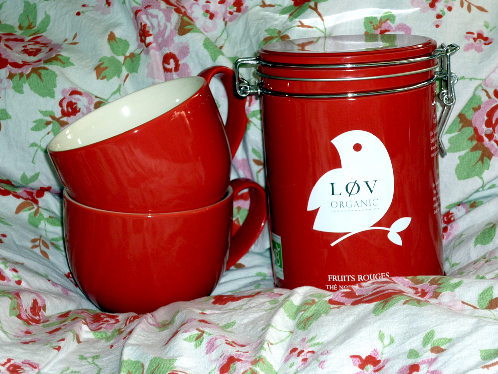 Red Fruits Valentinstag Set