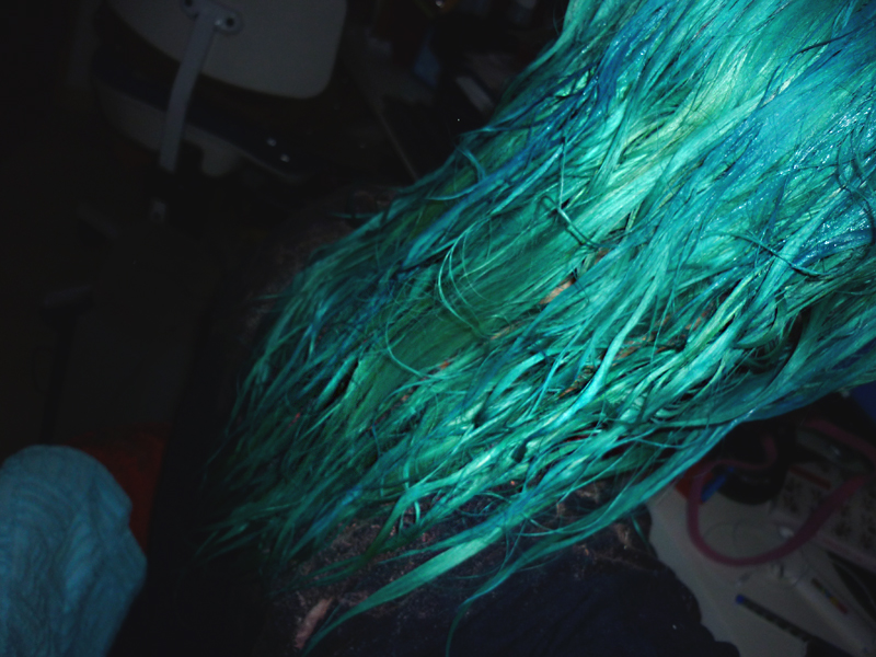 Farbe drauf.